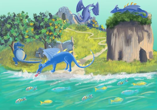 Felix auf der Insel Tondramar