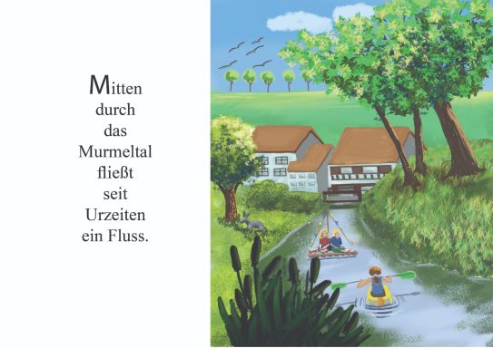 Anfangsbild aus dem Buch: Der graue Fluss